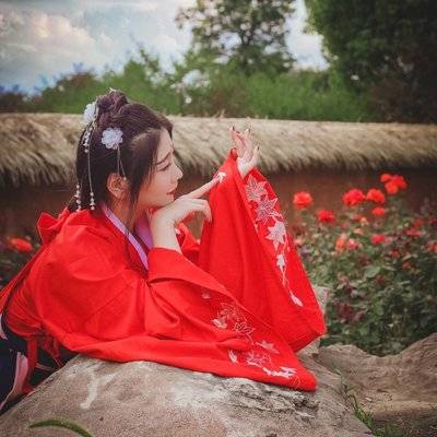 汉服模特