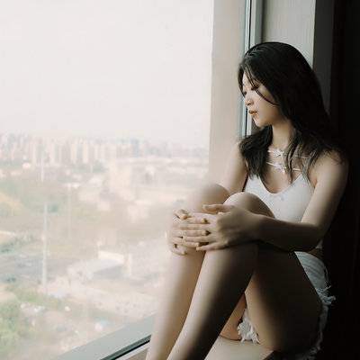 黑白模特