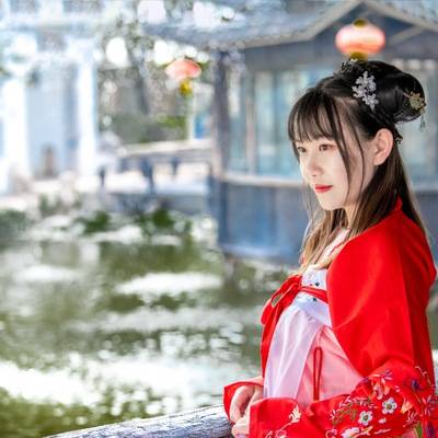 汉服模特