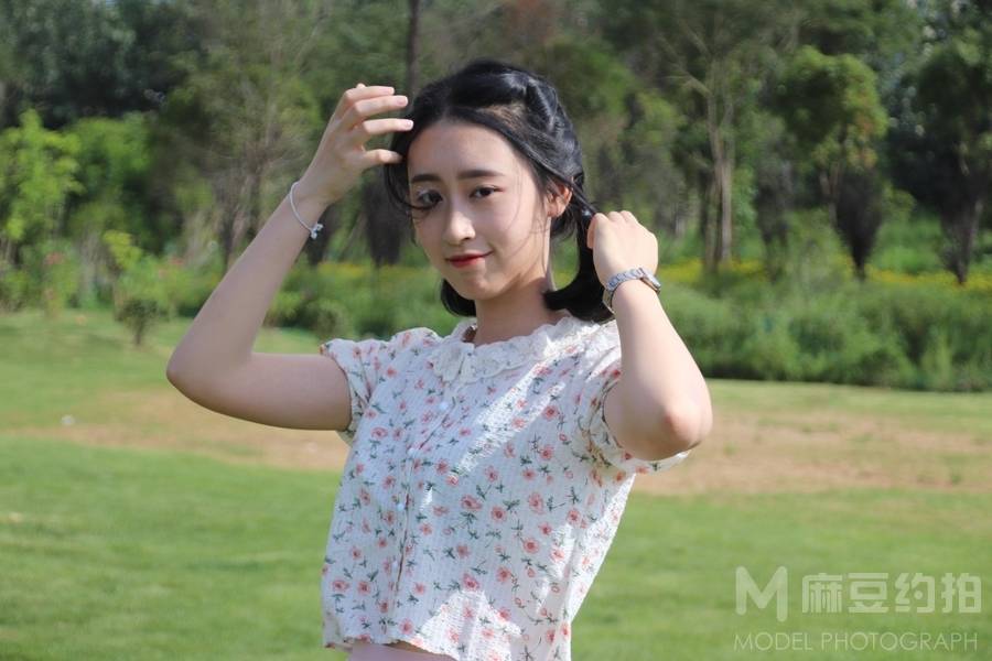 森系模特