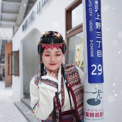 汉服模特