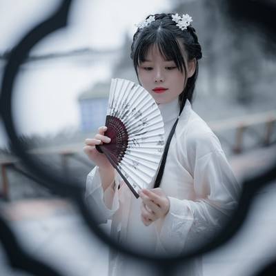 汉服模特