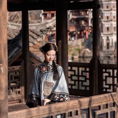 汉服模特