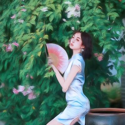 森系模特