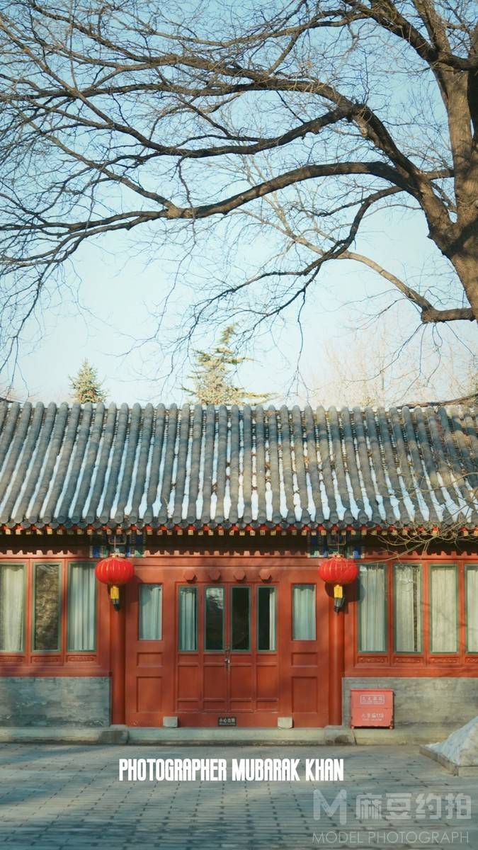黑白模特