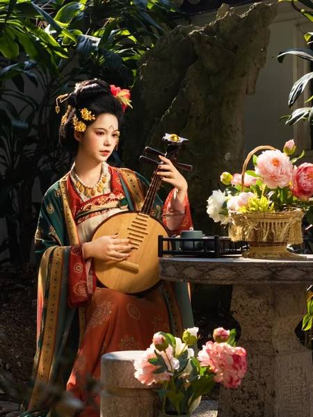 汉服模特