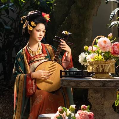 汉服模特