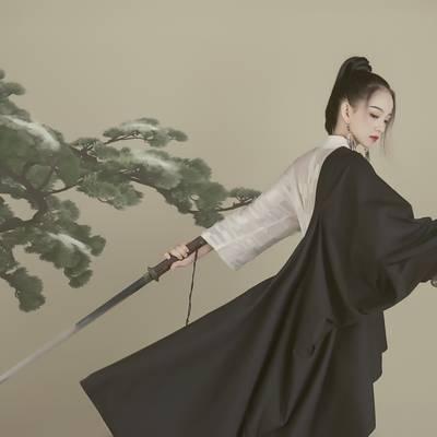 森系模特