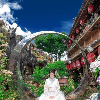 汉服模特