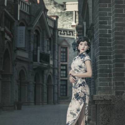旗袍模特