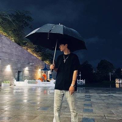 黑白模特