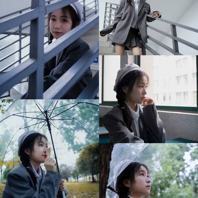森系模特