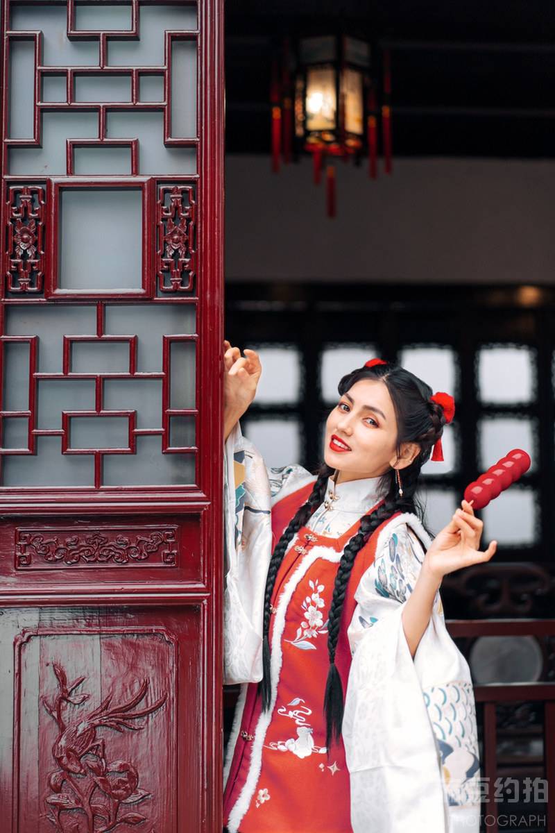 汉服模特