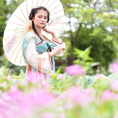 汉服模特