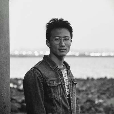 黑白模特