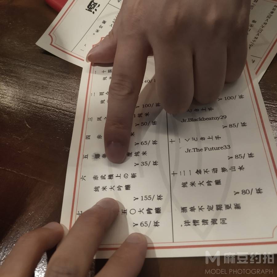 纪实模特