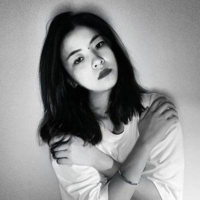 黑白模特