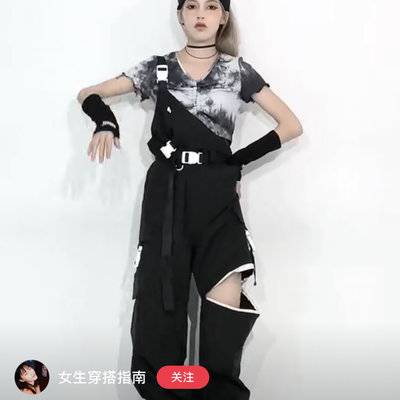 黑白模特