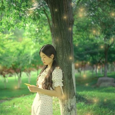 森系模特