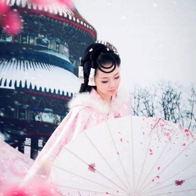 汉服模特