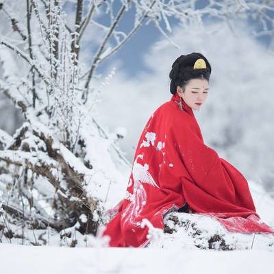 汉服模特