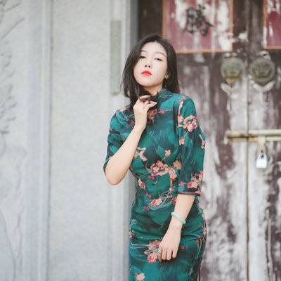 旗袍模特