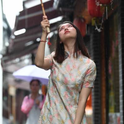 旗袍模特