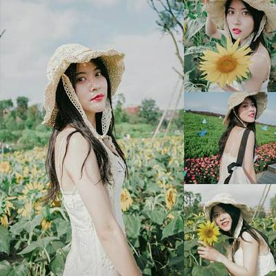 森系模特