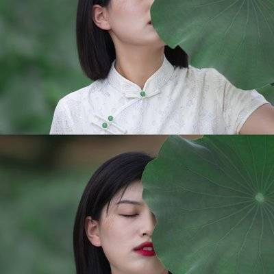 旗袍模特