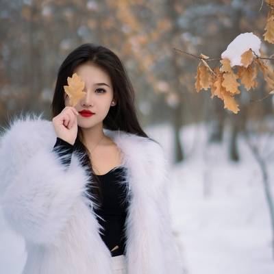 森系模特