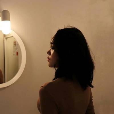 黑白模特