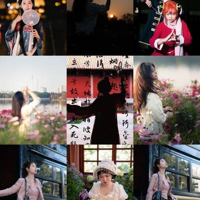 汉服模特