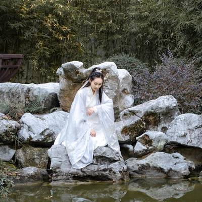 汉服模特