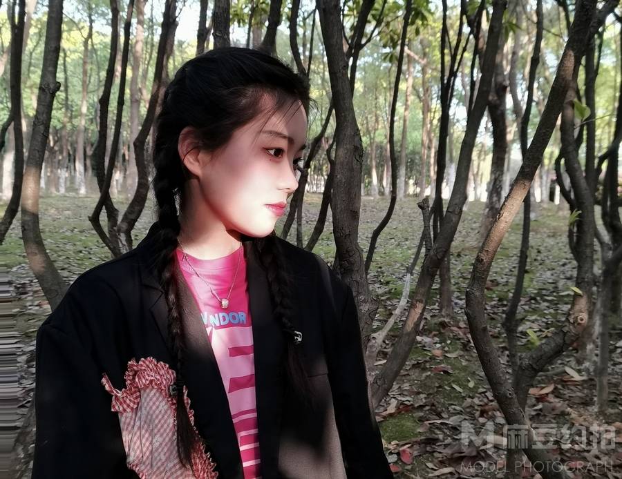 森系模特