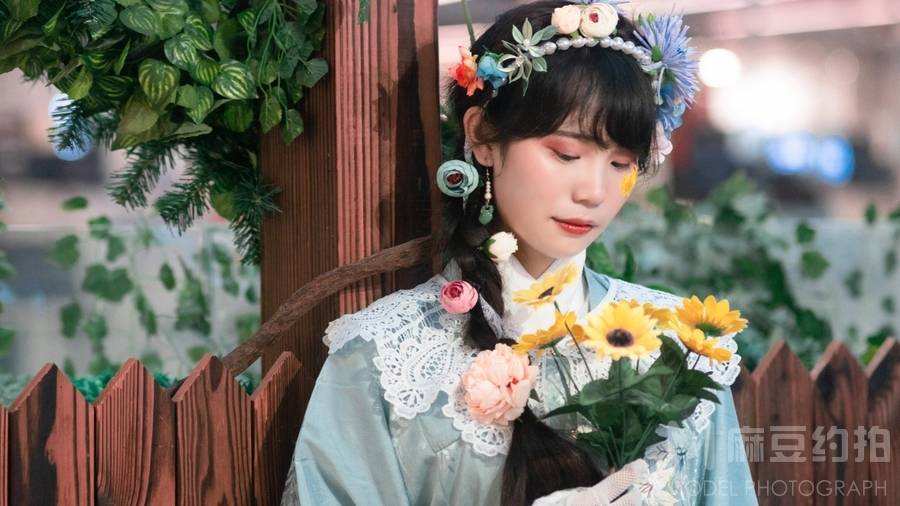 森系模特
