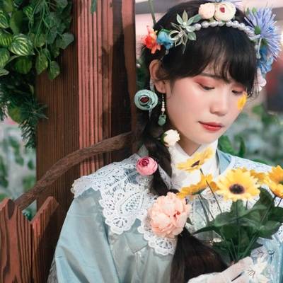 森系模特