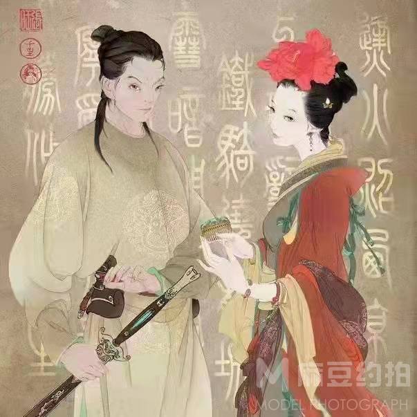 汉服模特