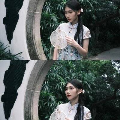 旗袍模特
