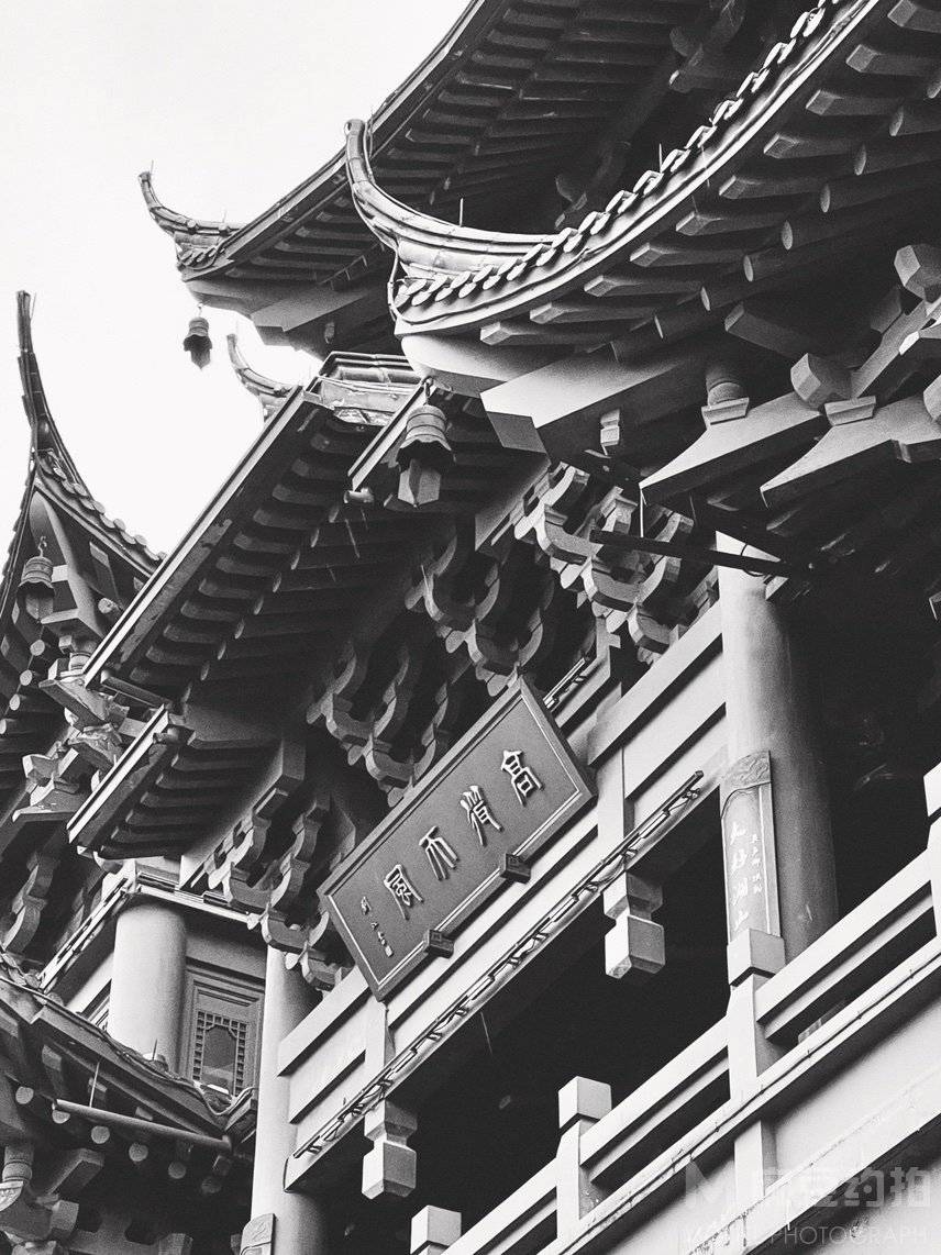黑白模特
