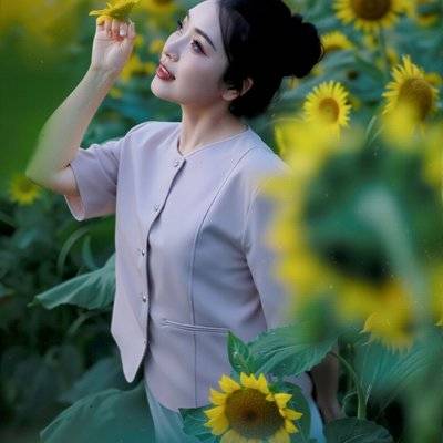 清新模特