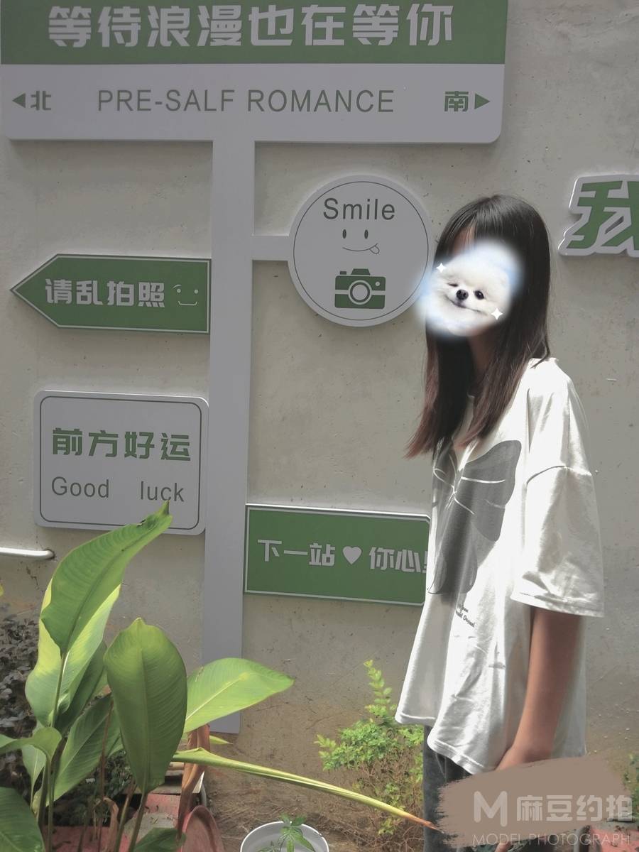 黑白模特