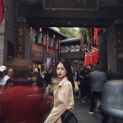 民国模特