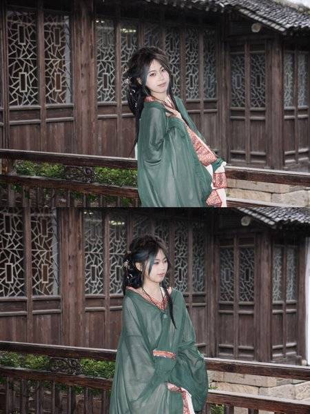 汉服模特