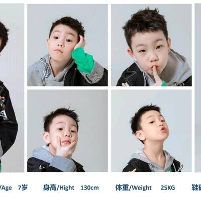儿童摄影模特