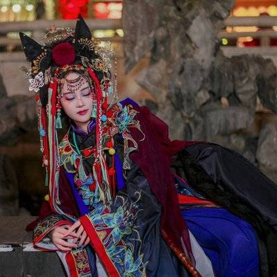 汉服模特