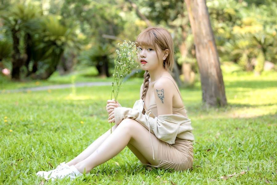 森系模特