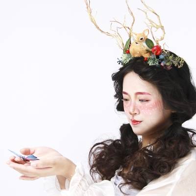 森系模特