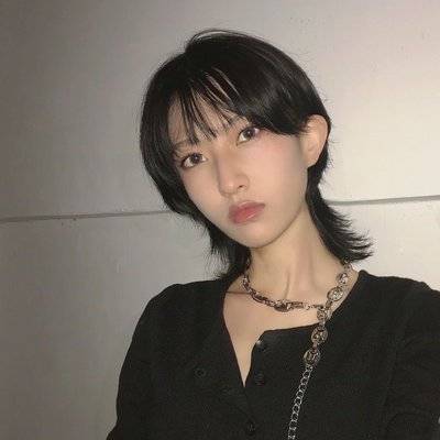 黑白模特