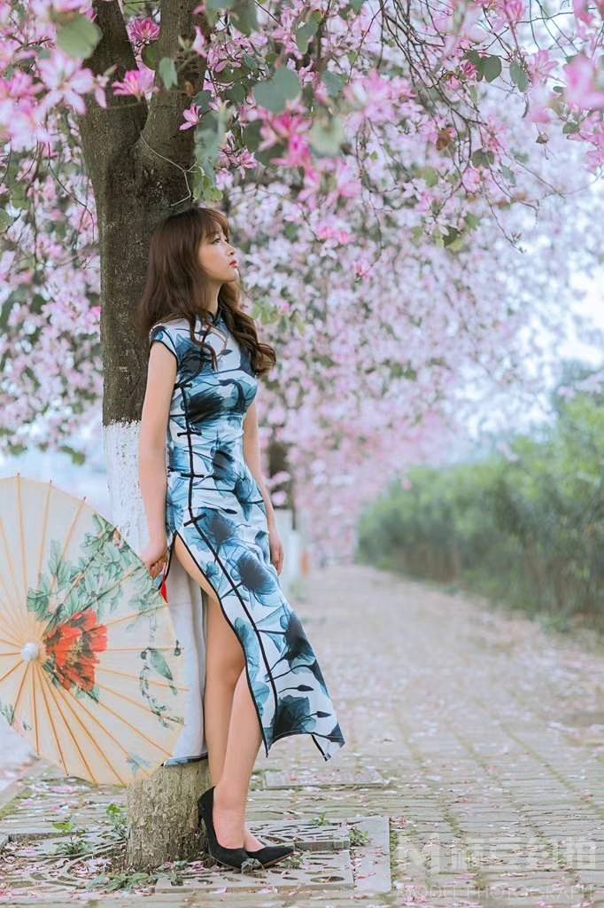 旗袍模特