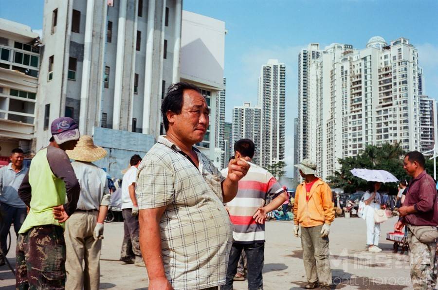 胶片模特